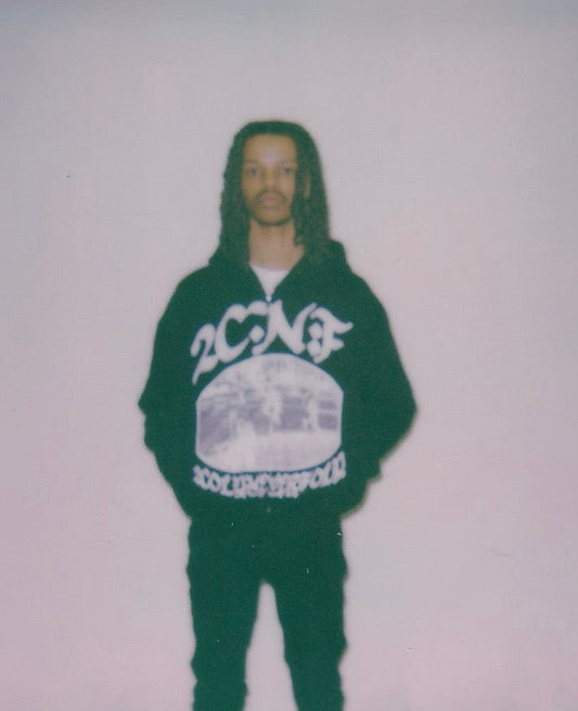 2CNF Jet Black Hoodie*