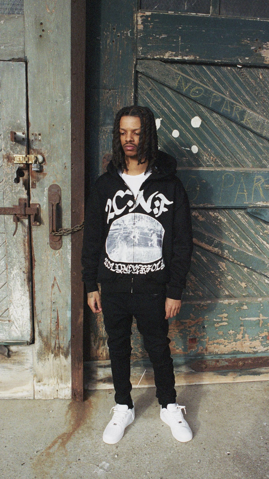 2CNF Jet Black Hoodie*