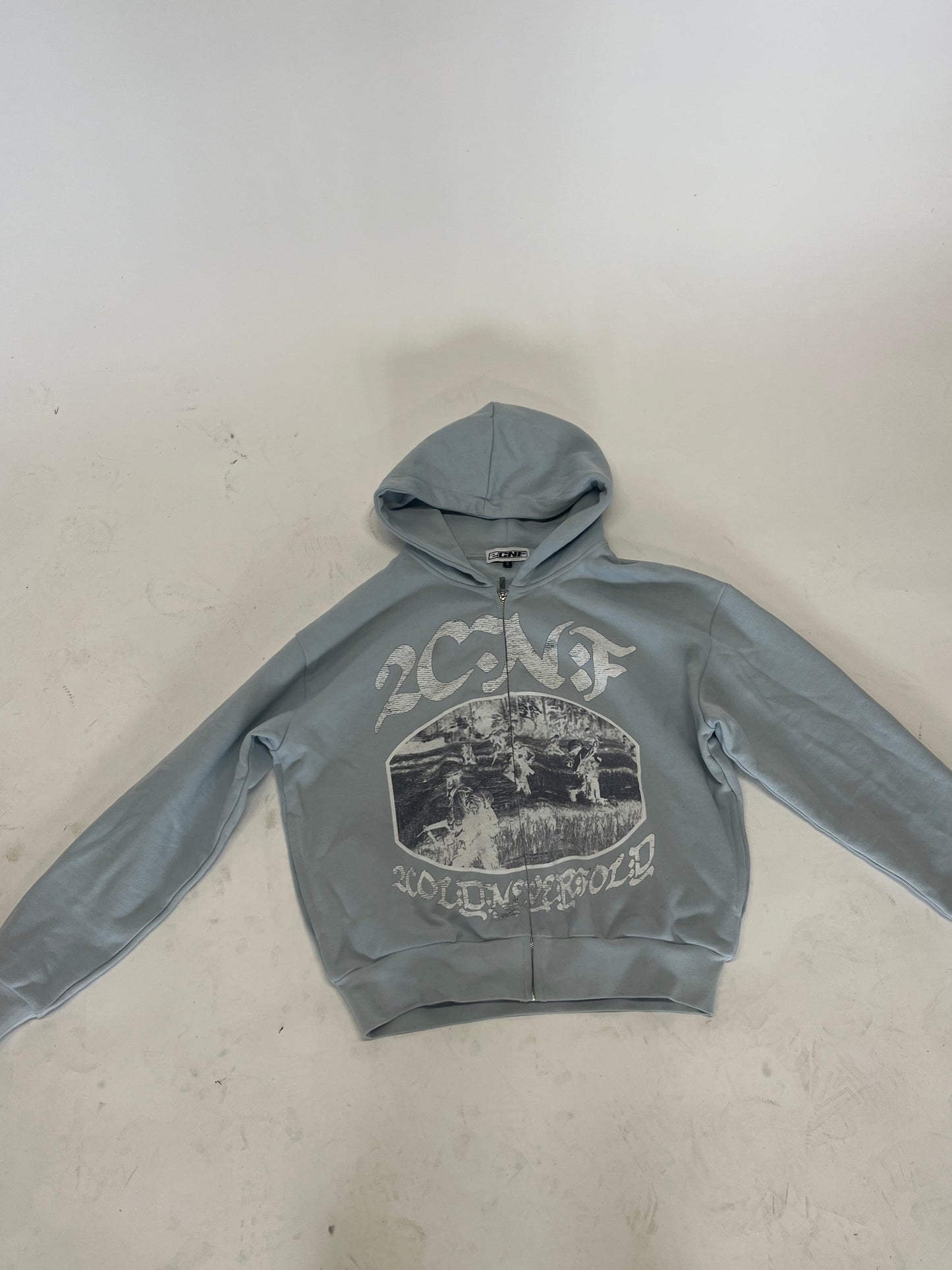 2CNF Blue Ice Hoodie*